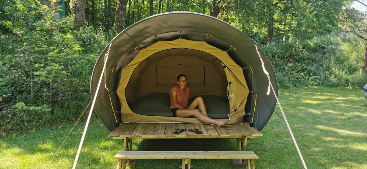Camping De La Chagnee Saint-Aubin-le-Cloud Dış mekan fotoğraf
