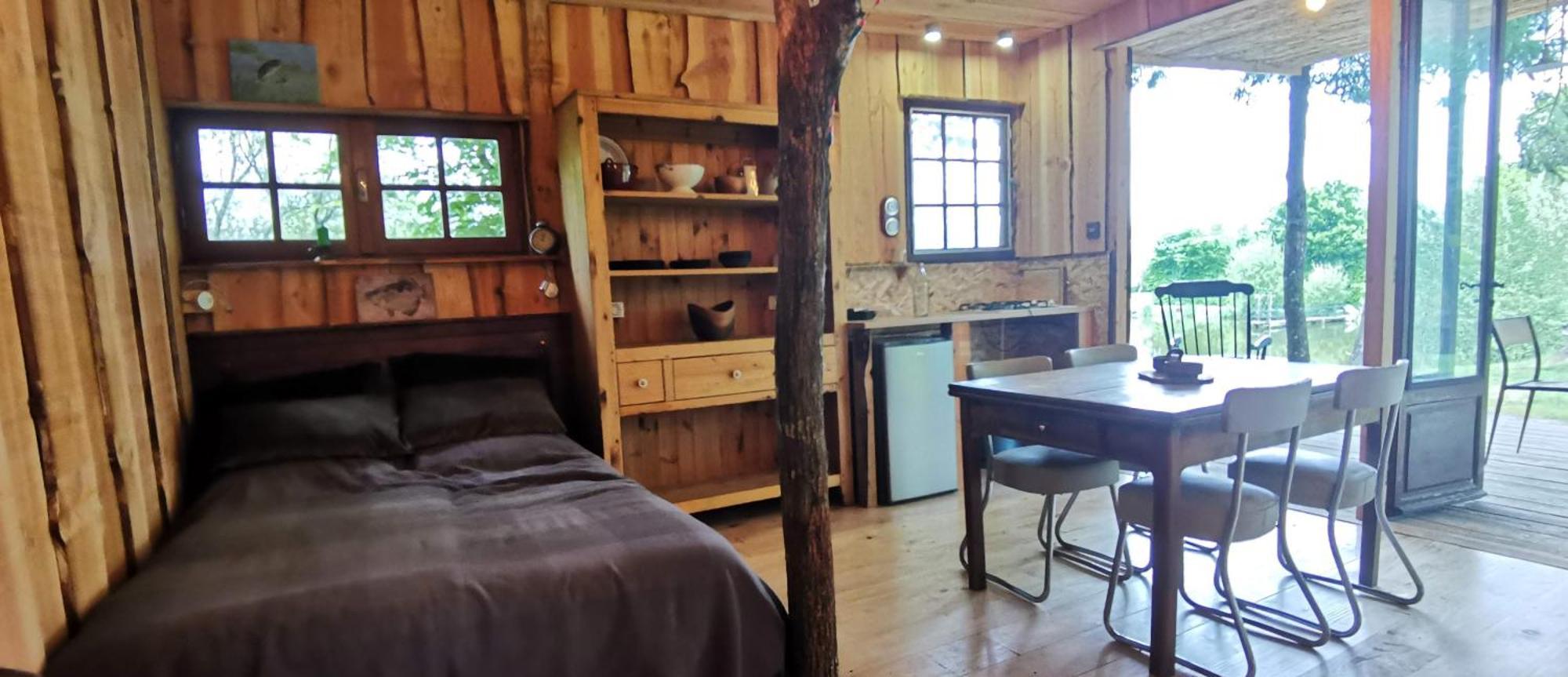 Camping De La Chagnee Saint-Aubin-le-Cloud Oda fotoğraf