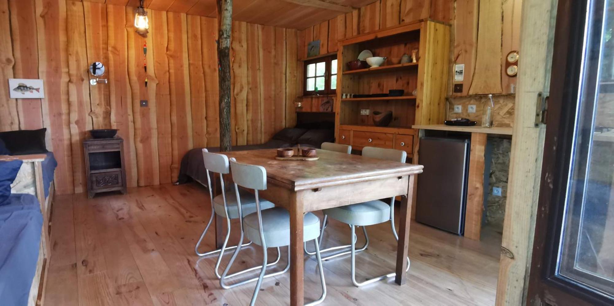 Camping De La Chagnee Saint-Aubin-le-Cloud Oda fotoğraf